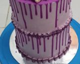 Foto langkah ke 8 dari resep Rainbow Base Cake Ultah.