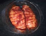 Töltött csirkemell, baconbe csomagolva recept lépés 4 foto
