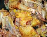 A picture of step 6 of Kenyan Kienyeji chicken pepper soup.