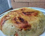 Foto del paso 7 de la receta: "tarta"🥧 con masa de yuca🥔🍠 y relleno de vegetales🥙🥗🥘