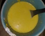 A picture of step 2 of Vanilla cake custard.