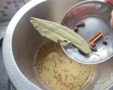 A picture of step 3 of Pressure cooker pulav.