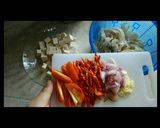 Foto langkah ke 2 dari resep Tumis Jamur Tahu Sutera.