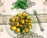 A picture of step 6 of Butter Garlic Potato.