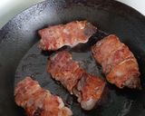 Csirkemáj sütve simán és baconben recept fázis 4 fotója
