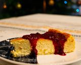 Krémes sült túrótorta recept fázis 3 fotója