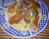 Foto del paso 6 de la receta: Tallarín saltado con tomatillo