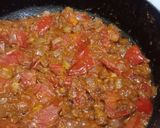 A picture of step 5 of Bhindi 2 pyaja.