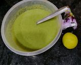 A picture of step 3 of Green Grapes Smoothie.