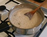 A picture of step 2 of Vickys Mango Lassi Porridge, GF DF EF SF NF.