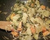 A picture of step 9 of Potato and sweet potato salad.