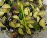 Foto langkah ke 4 dari resep Sambel Terong Cabe Hijau.