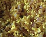 A picture of step 3 of Paneer bhurgi.