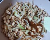 Foto langkah ke 2 dari resep 81. Chicken Bulgogi Mentai Rice.