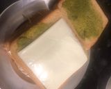 A picture of step 2 of 2 layer Sandwich.