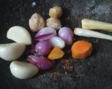 Foto langkah ke 2 dari resep SOP (kuning-tahu&soun).