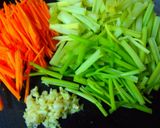 涼拌豆干絲的食譜步驟1照片