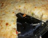 Foto del paso 5 de la receta: Quiche de cangrejo a mi estilo