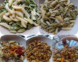 A picture of step 3 of Ivy Gourd and Potato Dry Subji.