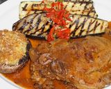Foto del paso 5 de la receta: Callampas portobello rellenas con puré de papa rústico al ajillo