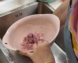 Hình bước làm 1 của món Canh tứ thần