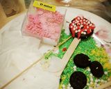 Foto langkah ke 5 dari resep Cemilan tusuk oreo aneka warna.