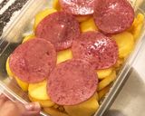Foto langkah ke 2 dari resep Cheesy Potato and Smoked Beef.