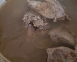 A picture of step 2 of Beef and Chicken Shawarma Wraps.