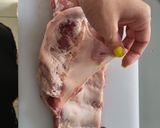 A picture of step 1 of Pork ribs.