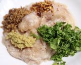 A picture of step 1 of Ramadan Special - Chicken Flower Dumplings.