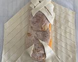 Foto del paso 5 de la receta: Hojaldre relleno de pollo, cebolla y cheddar