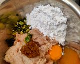 Foto langkah ke 4 dari resep Tahu Bakso Ayam.