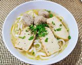 Hình bước làm 3 của món Bánh canh chả cá,chả cua