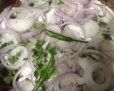 A picture of step 2 of Chicken dhua ghost.