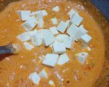 A picture of step 3 of Niramish paneer.