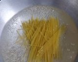 A picture of step 1 of Vegetable Spaghetti.