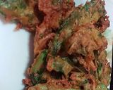 A picture of step 5 of Crispy palak k pakory.