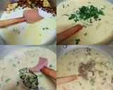 A picture of step 2 of Brown chana (Bangal gram) and Potato in coconut milk.