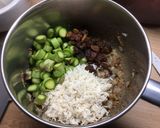 Une image de l'étape 5 de Biryani aux Asperges vertes.