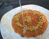 A picture of step 14 of Kunafa(arabicsweet)😋😋.