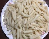 A picture of step 1 of Winter Vegetable Pasta.