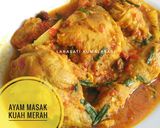 Foto langkah ke 5 dari resep Ayam Masak Kuah Merah (Bisa untuk Menu DEBM) #rabubaru.