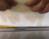 A picture of step 4 of French toast roll-ups.