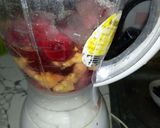 A picture of step 3 of Beetroot juice.