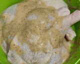 Gambar langkah 2 resipi Ayam Bakar Kewpie Enak.