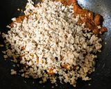 A picture of step 6 of Soya Baingan Bharta.