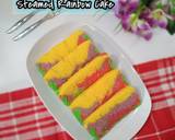 Cara Membuat Steamed Rainbow Cake 9