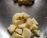A picture of step 1 of Apple Banana Smoothie.