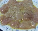 A picture of step 2 of Lemon chicken.