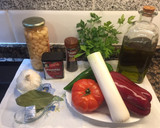 Foto del paso 1 de la receta: Judías blancas con chorizo y verduras